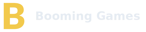 Logo Booming Games – provider di giochi su SpinBoss (196 giochi)